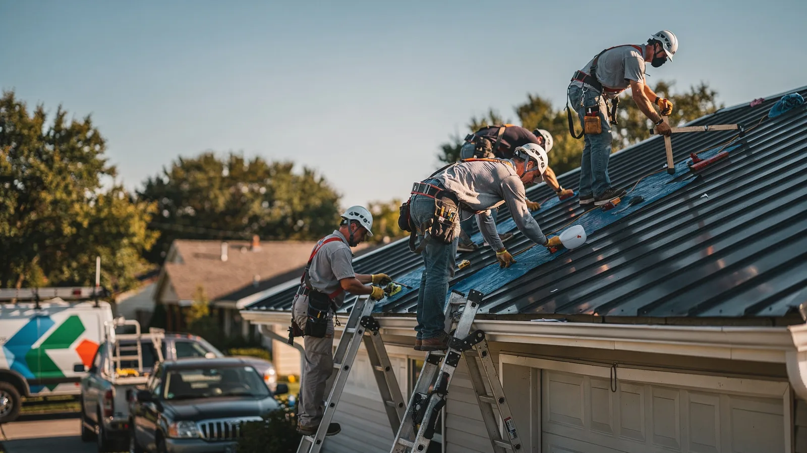 Metal Roof Installation in Center Line, MI near me